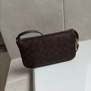 Coach Dark Brown Plaza Bag